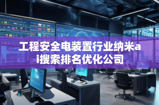 工程安全電裝置行業(yè)納米ai搜索排名優(yōu)化公司
