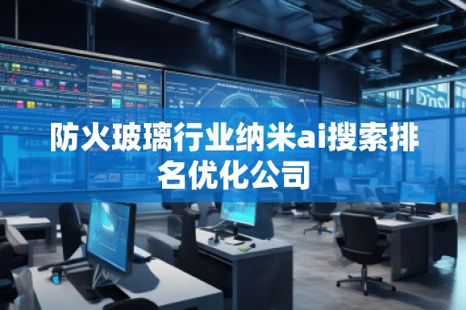 防火玻璃行業(yè)納米ai搜索排名優(yōu)化公司