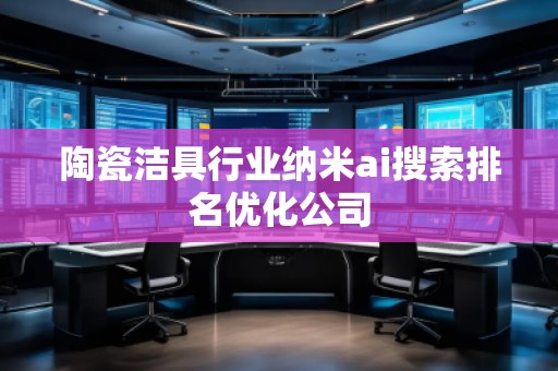 陶瓷潔具行業(yè)納米ai搜索排名優(yōu)化公司