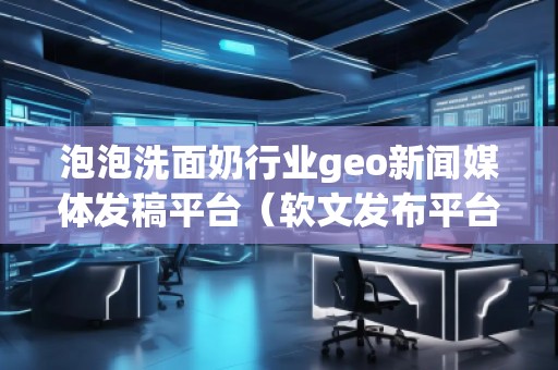 泡泡洗面奶行業(yè)geo新聞媒體發(fā)稿平臺(tái)（軟文發(fā)布平臺(tái)）