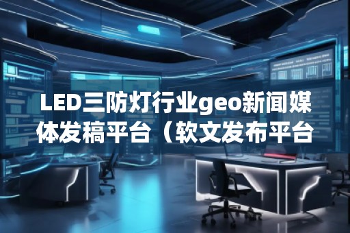 LED三防燈行業(yè)geo新聞媒體發(fā)稿平臺(tái)（軟文發(fā)布平臺(tái)）