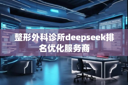 整形外科診所deepseek排名優(yōu)化服務商