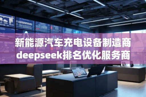新能源汽車充電設(shè)備制造商deepseek排名優(yōu)化服務(wù)商